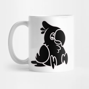 Lineart Cockatoo Mug